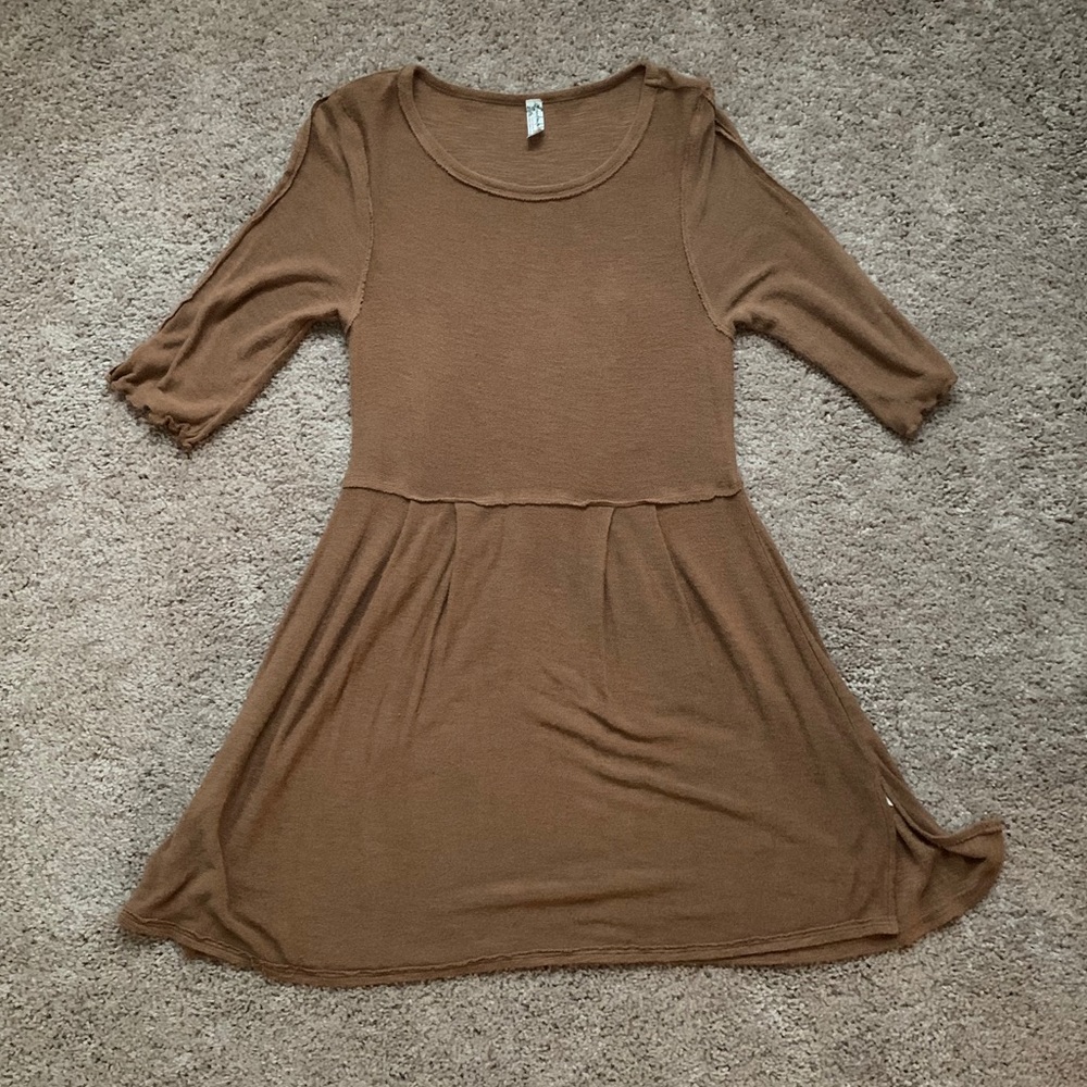 Free people 3/4 sleeve top